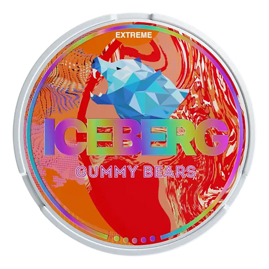 Iceberg Gummy Bears - Extreme | Vit Snus Nicotine Pouches - 50 mg