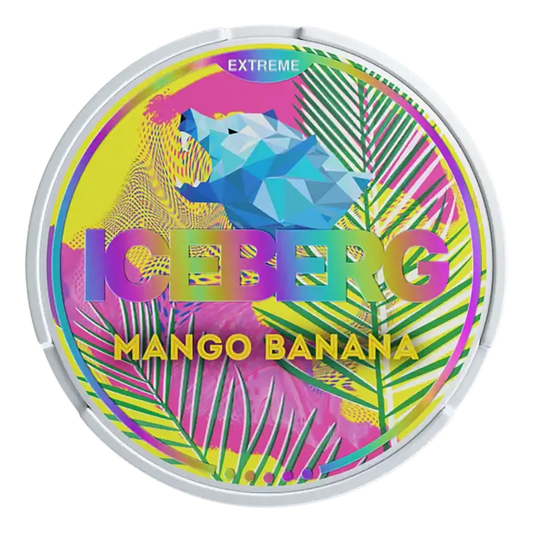 Iceberg Mango Banana - Extreme | Vit Snus Nicotine Pouches - 50 mg