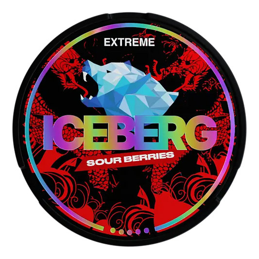 Iceberg Sour Berries - Extreme | Vit Snus Nicotine Pouches - 50 mg