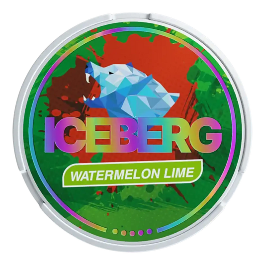 Iceberg Watermelon Lime - Extreme | Vit Snus Nicotine Pouches - 50 mg