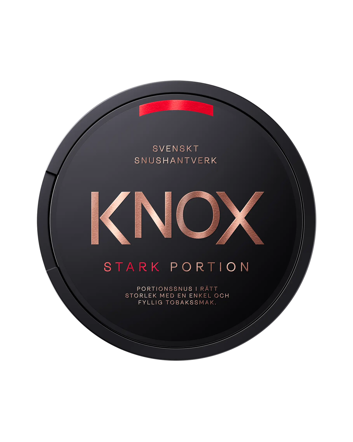 Knox stark - portion | Svensk Snushantverk
