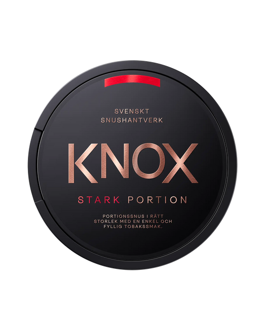 Knox stark - portion | Svensk Snushantverk