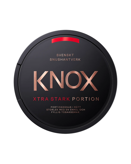 Knox Xtra stark - portion | Svensk Snushantverk