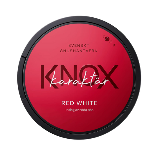 Knox karaktär - Red White | Svensk Snushantverk S2