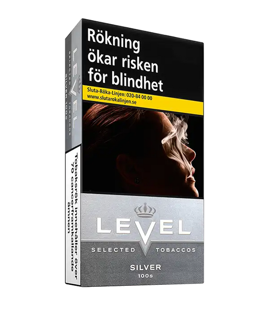 Level Silver 100s | Cigaretter