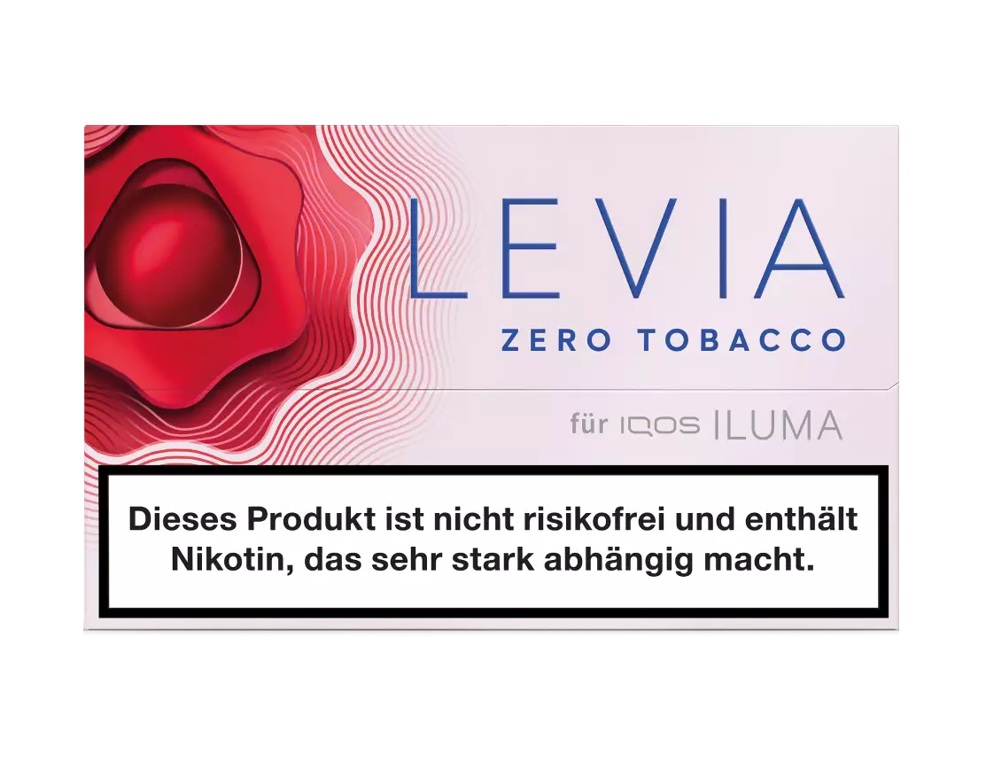 Levia Zero Tobacco - Red Berry | Tobaksfria stickor för IQOS ILUMA