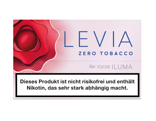 Levia Zero Tobacco - Red Berry | Tobaksfria stickor för IQOS ILUMA