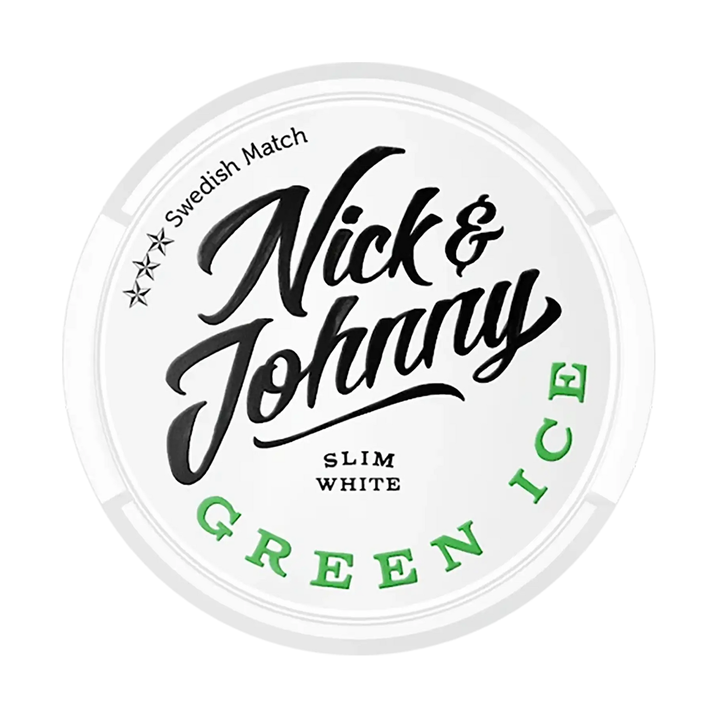 Nick & Johnny Slim White Green Ice Extra Strong | Swedish Match