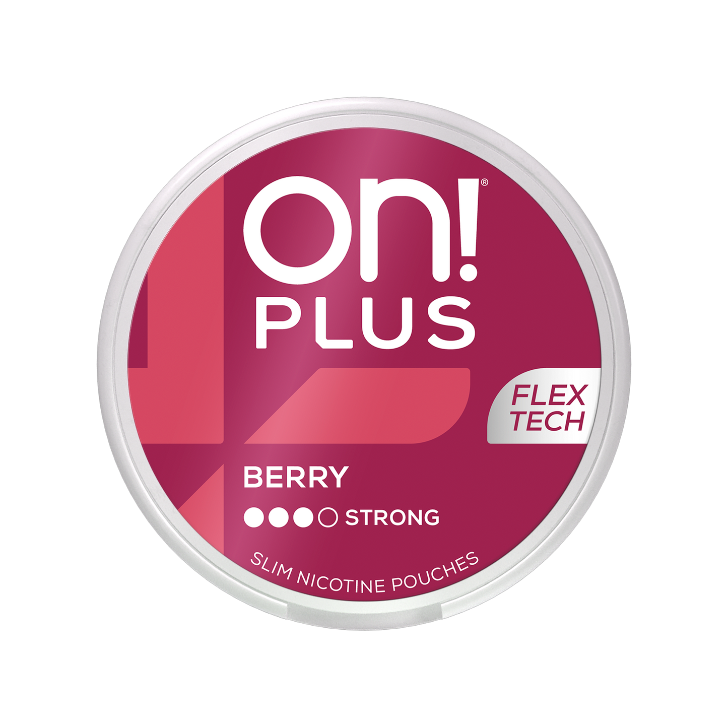 ON! Plus Berry Strong Slim Nicotine Pouches S3