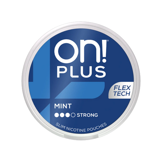ON! Plus Mint Strong Slim Nicotine Pouches S3