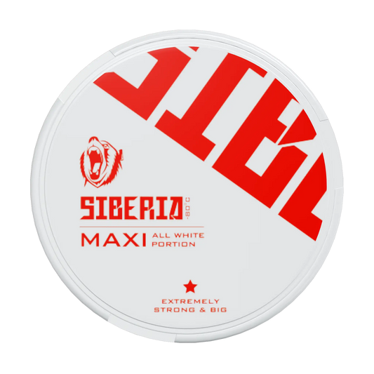 Siberia -80 MAXI All White Portion - Extremely Strong & Big | GN Tobacco