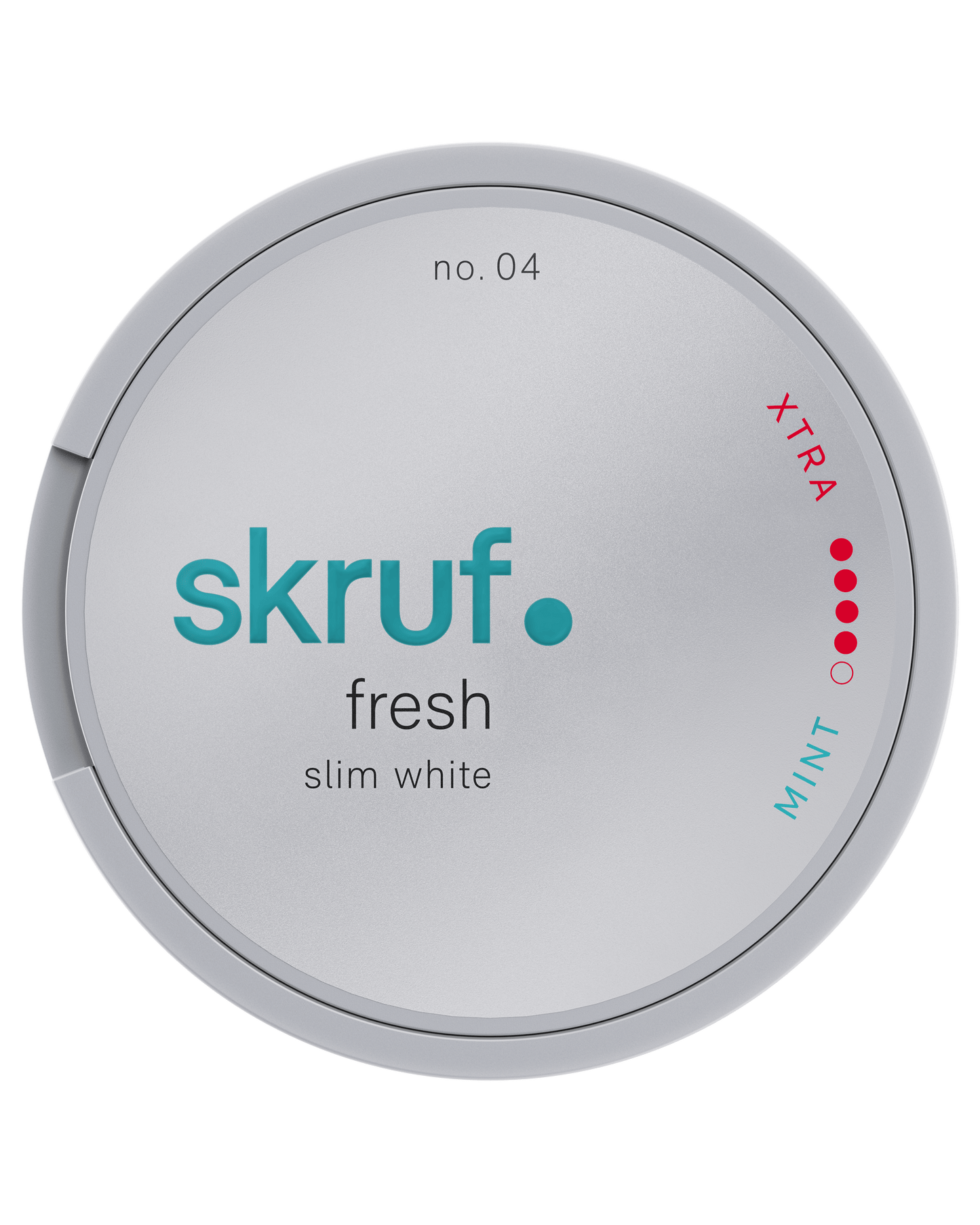 Skruf Fresh - Slim white no.04 Mint Extra Strong S4