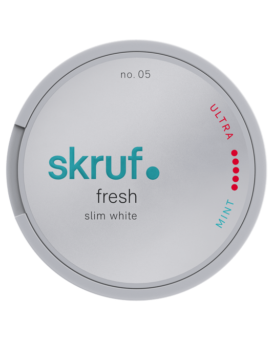 Skruf Fresh - Slim white no.05 Mint Ultra S5