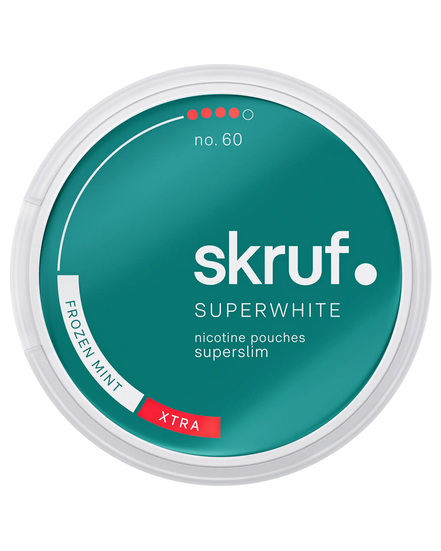 Skruf Superwhite - No60 Frozen mint - Xtra S4
