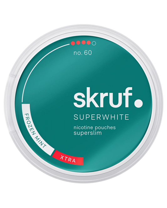 Skruf Superwhite - No60 Frozen mint - Xtra S4