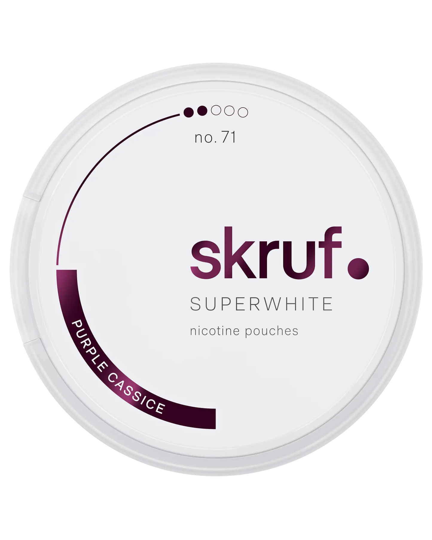 Skruf Superwhite - No71 Purple Cassice - Medium S2