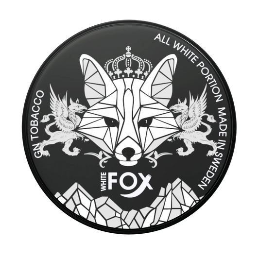 White Fox - Black - All White Portion Snus | GN Tobacco