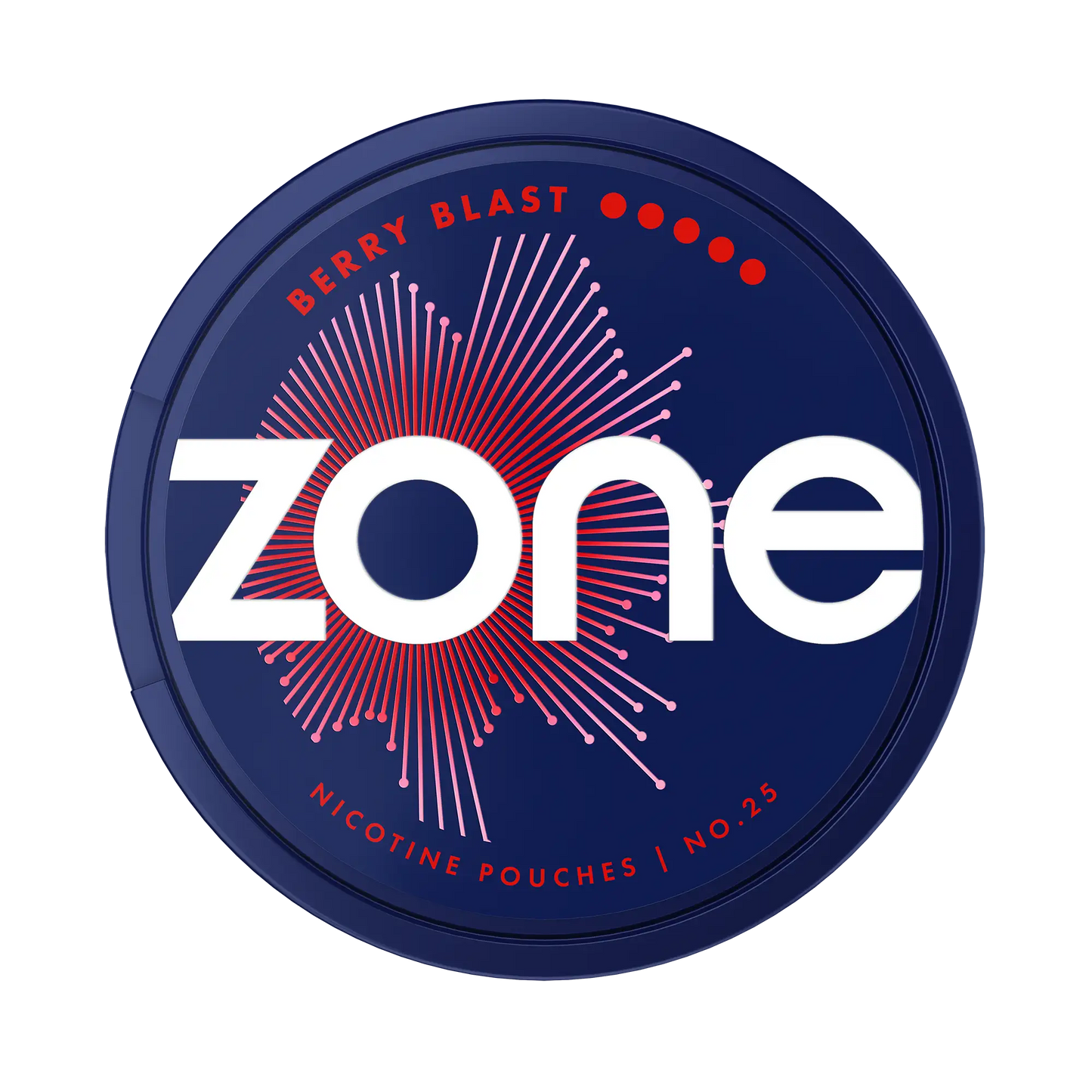 Zone No25 - Berry Blast - Nicotine Pouches S5