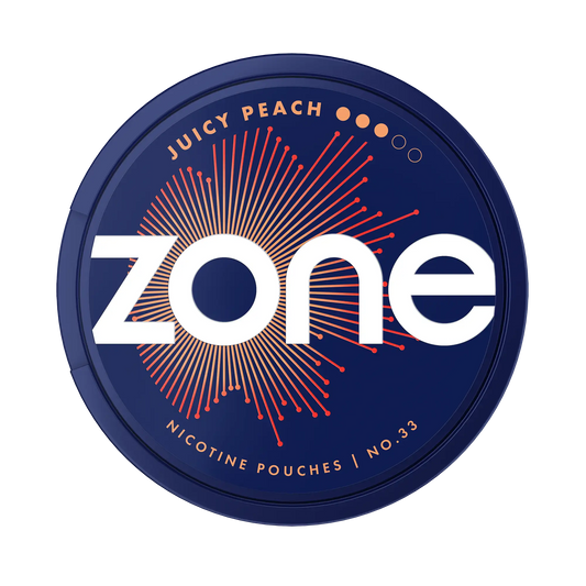 Zone No33 - Juicy Peach - Nicotine Pouches S3